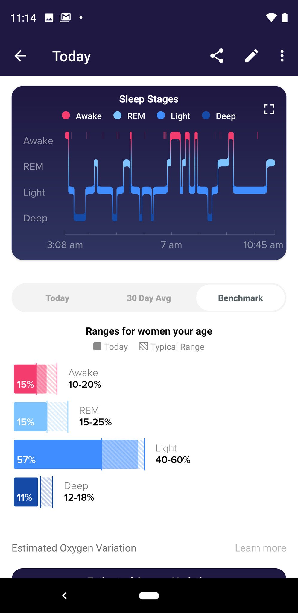 charge 3 sleep tracking
