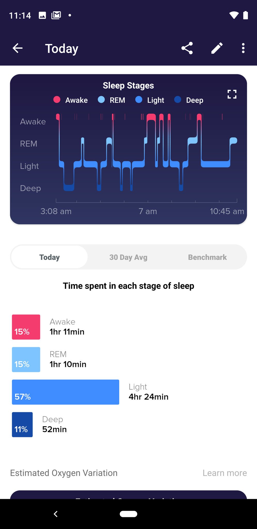 fitbit track sleep automatically