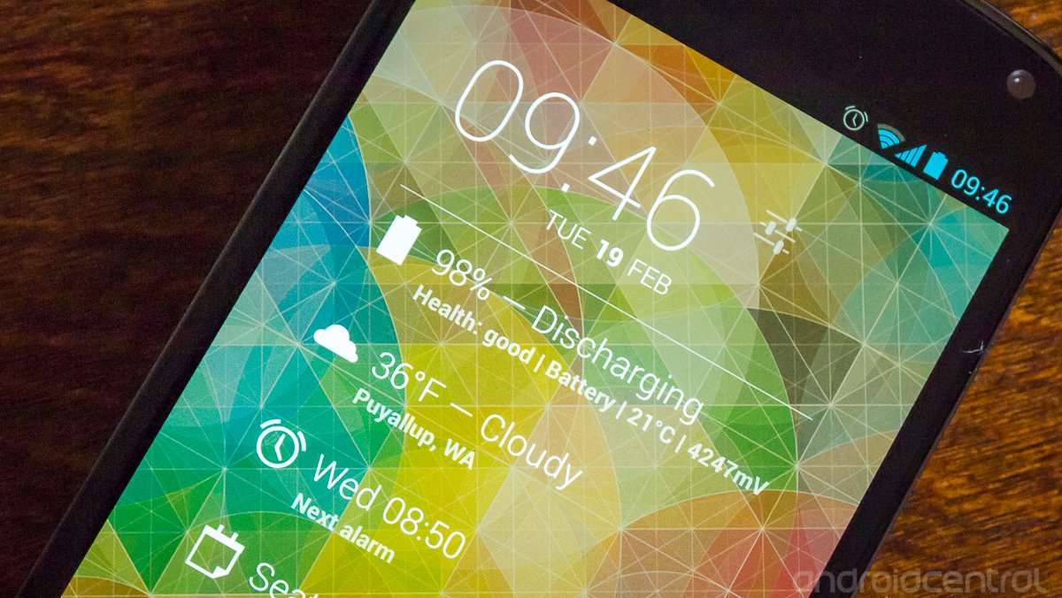 DashClock Widgets for Android