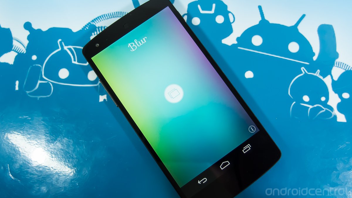 The Blur app will give your home screen