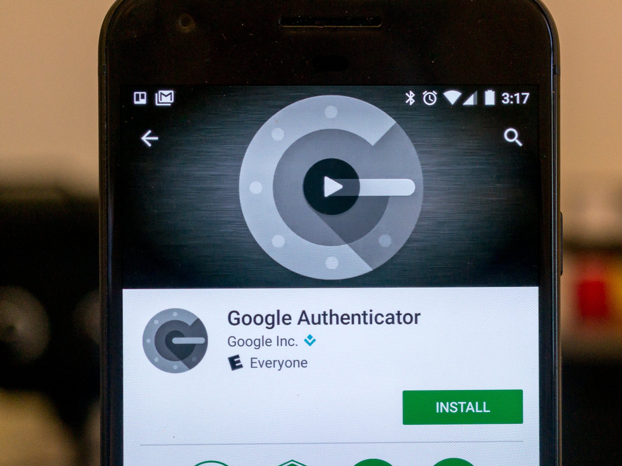 android change google account password