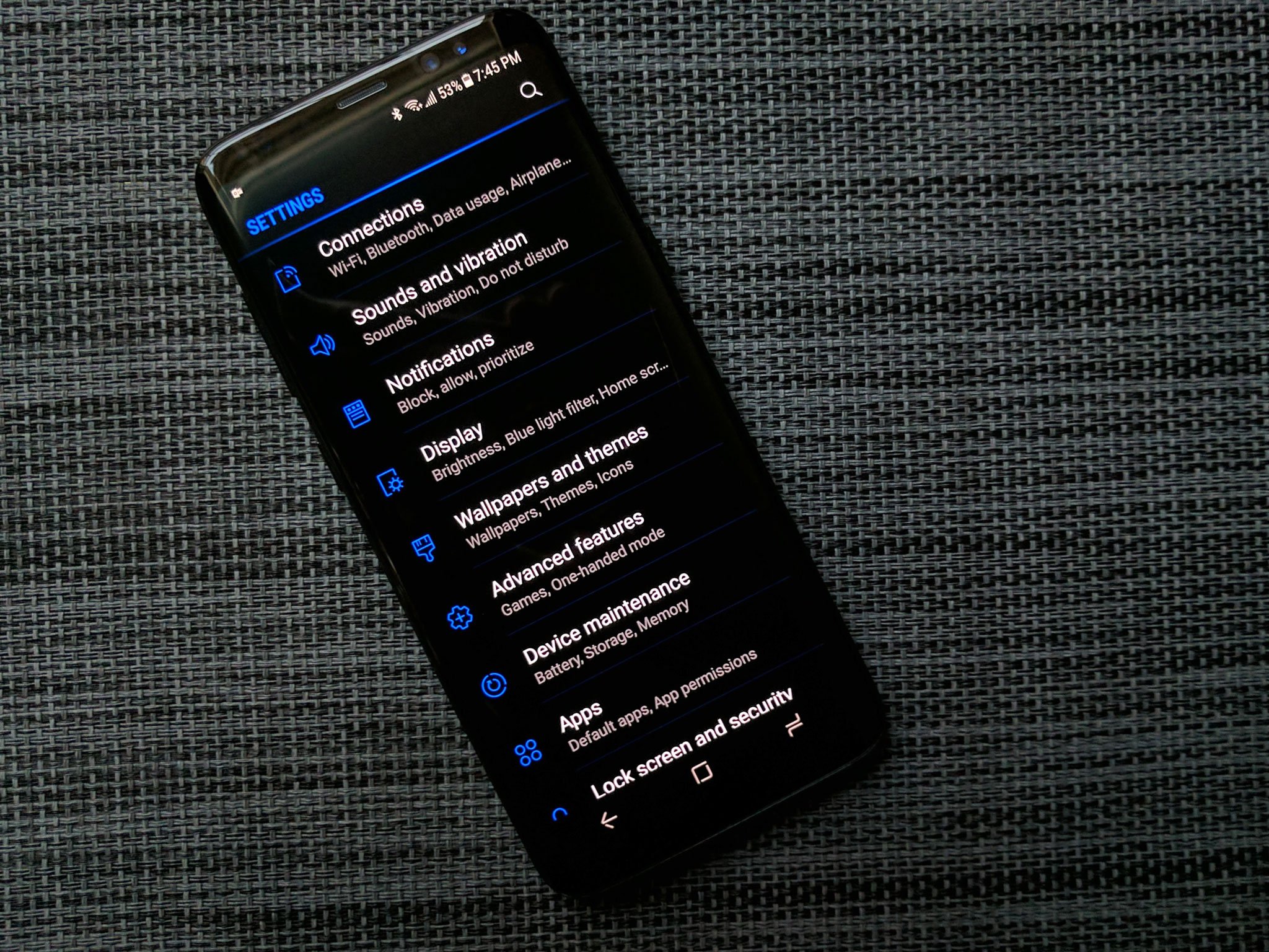 How To Theme Your Galaxy S9 Note 8 Or Galaxy S8 Android Central